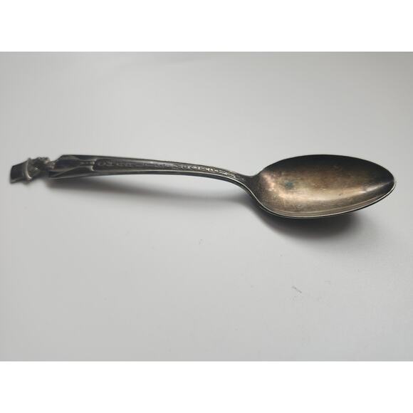 Vintage 1930s Charlie McCarthy Duchess Silverplate Souvenir Spoon Radio Era - Picture 5 of 7